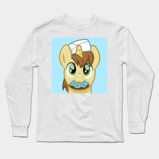 Portrait of Donut Joe Long Sleeve T-Shirt